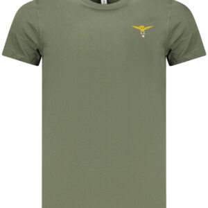 ACCADEMIA MILITARE T-SHIRT MANICHE CORTE UOMO VERDE