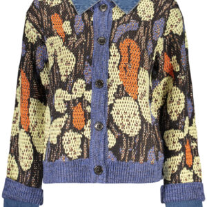 DESIGUAL CARDIGAN DONNA BLU