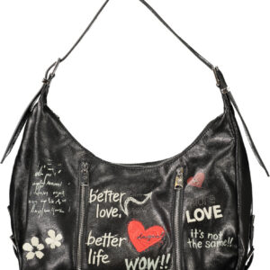 DESIGUAL BORSA DONNA NERO