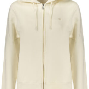 NAPAPIJRI FELPA CON ZIP DONNA BIANCO