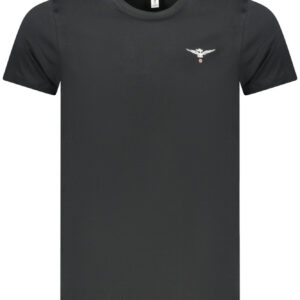 ACCADEMIA MILITARE T-SHIRT MANICHE CORTE UOMO NERO