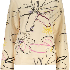 DESIGUAL FELPA SENZA ZIP DONNA ROSA
