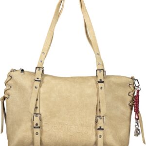 DESIGUAL BORSA DONNA BEIGE