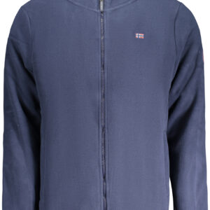 NORWAY 1963 FELPA CON ZIP UOMO BLU