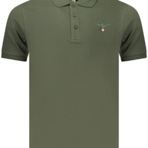 ACCADEMIA MILITARE POLO MANICHE CORTE UOMO VERDE