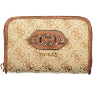GUESS JEANS PORTAFOGLIO DONNA BEIGE