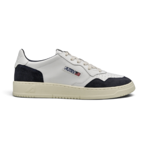 Autry Medalist Low White/Ocean
