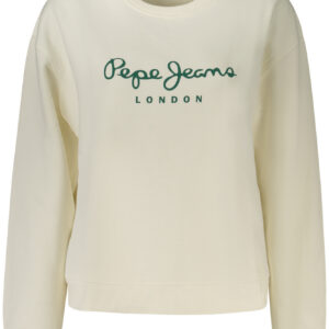 PEPE JEANS FELPA SENZA ZIP DONNA BIANCO