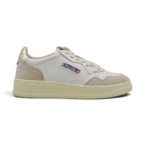 Autry Medalist Low White Gold (Women's)