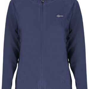 NORWAY 1963 FELPA CON ZIP DONNA BLU