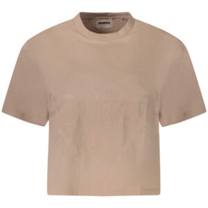 GUESS JEANS T-SHIRT MANICHE CORTE DONNA ROSA