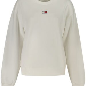 TOMMY HILFIGER FELPA SENZA ZIP DONNA BIANCO