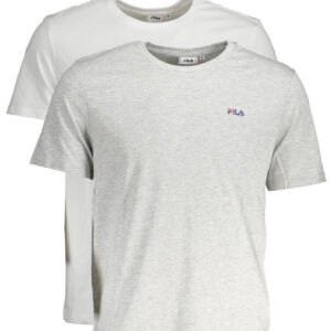 FILA T-SHIRT MANICHE CORTE UOMO GRIGIO