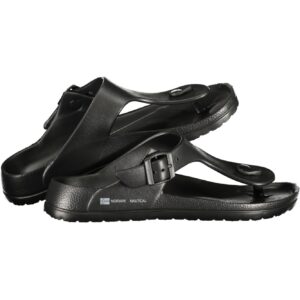 NORWAY 1963 CALZATURA CIABATTA UOMO NERO