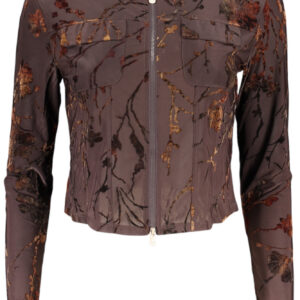 DESIGUAL MAGLIA DONNA MARRONE