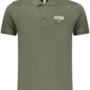 ACCADEMIA MILITARE POLO MANICHE CORTE UOMO VERDE