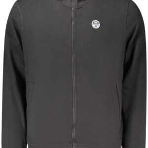 NORTH SAILS FELPA CON ZIP UOMO NERO