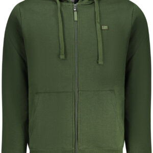NORWAY 1963 FELPA CON ZIP UOMO VERDE