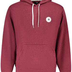 CONVERSE FELPA SENZA ZIP UOMO ROSSO
