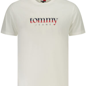 TOMMY HILFIGER T-SHIRT MANICHE CORTE UOMO BIANCO