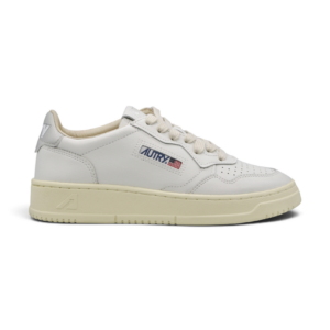 Autry Medalist Low White Silver (Women's)