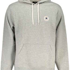 CONVERSE FELPA SENZA ZIP UOMO GRIGIO