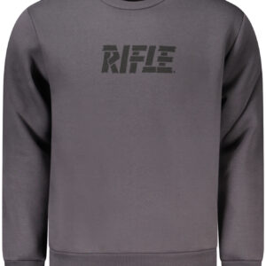 RIFLE FELPA SENZA ZIP UOMO GRIGIO