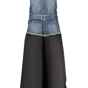 DESIGUAL ABITO LUNGO DONNA NERO