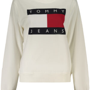 TOMMY HILFIGER FELPA SENZA ZIP DONNA BIANCO