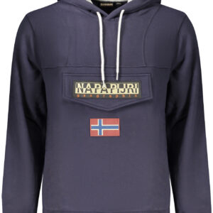 NAPAPIJRI FELPA SENZA ZIP UOMO BLU