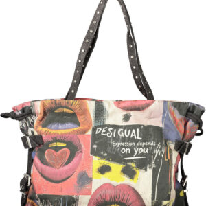 DESIGUAL BORSA DONNA NERO