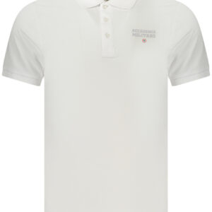 ACCADEMIA MILITARE POLO MANICHE CORTE UOMO BIANCO