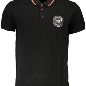 CAVALLI CLASS POLO MANICHE CORTE UOMO NERO