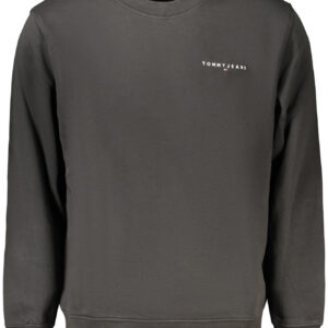 TOMMY HILFIGER FELPA SENZA ZIP UOMO NERO