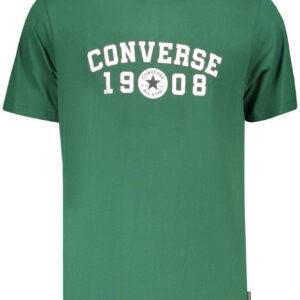 CONVERSE T-SHIRT MANICHE CORTE UOMO VERDE