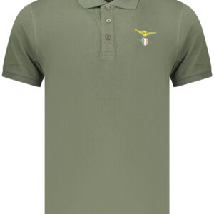 ACCADEMIA MILITARE POLO MANICHE CORTE UOMO VERDE