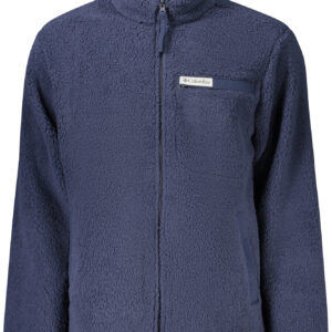 COLUMBIA FELPA CON ZIP UOMO BLU