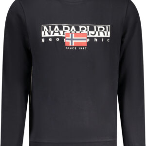 NAPAPIJRI FELPA SENZA ZIP UOMO NERO