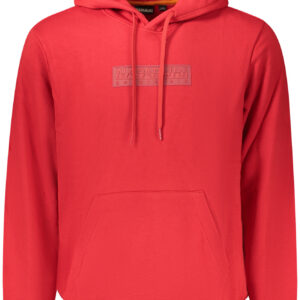 NAPAPIJRI FELPA SENZA ZIP UOMO ROSSO