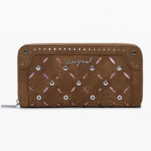 DESIGUAL PORTAFOGLIO DONNA MARRONE