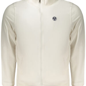 NORTH SAILS FELPA CON ZIP UOMO BIANCO