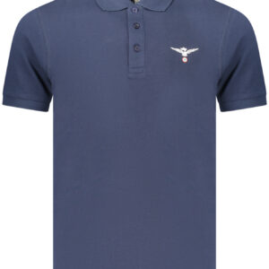 ACCADEMIA MILITARE POLO MANICHE CORTE UOMO BLU