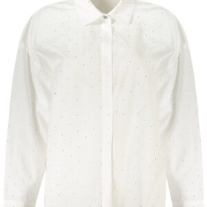GUESS JEANS CAMICIA MANICHE LUNGHE DONNA BIANCO