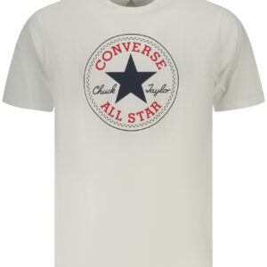 CONVERSE T-SHIRT MANICHE CORTE UOMO BIANCO