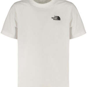 THE NORTH FACE T-SHIRT MANICHE CORTE BAMBINO BIANCO