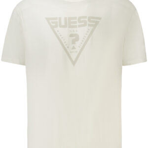 GUESS JEANS T-SHIRT MANICHE CORTE UOMO BIANCO