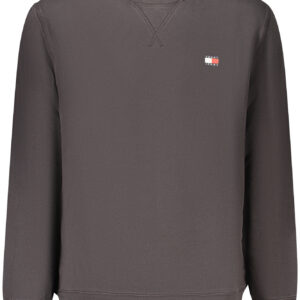 TOMMY HILFIGER FELPA SENZA ZIP UOMO NERO