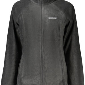 COLUMBIA FELPA CON ZIP DONNA NERO