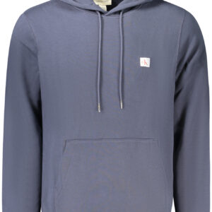 CALVIN KLEIN FELPA SENZA ZIP UOMO BLU