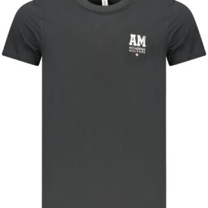 ACCADEMIA MILITARE T-SHIRT MANICHE CORTE UOMO NERO